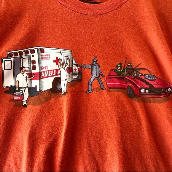 Threadless tee “Heartless”, guys size Medium. - Picture 2 of 3